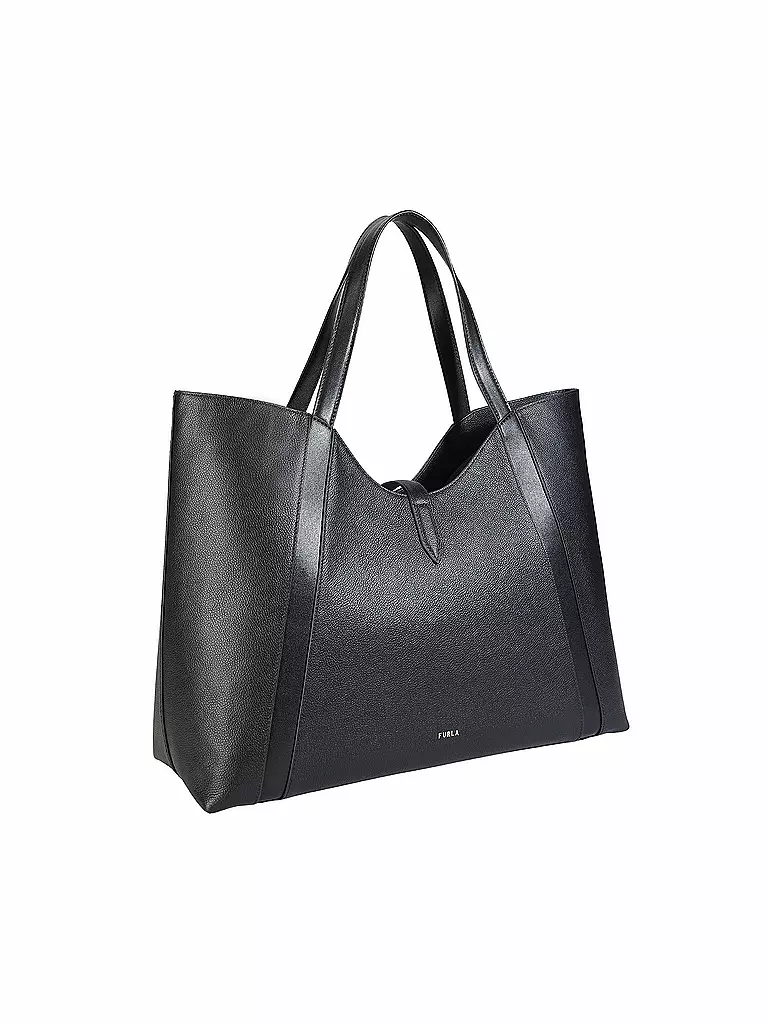 FURLA | Ledertasche - Shopper GOCCIA XLarge | Nero