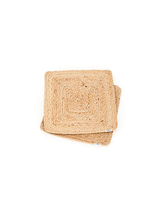 FYNCH-HATTON | Set da tavola 4 pezzi 33x33cm UTAMU Marrone