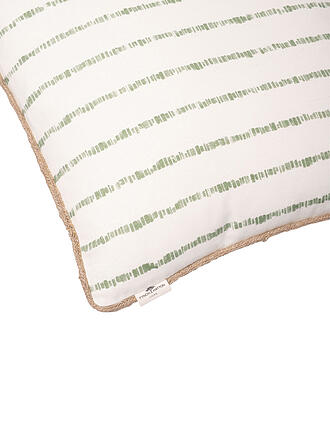 FYNCH-HATTON | Cuscino imbottito KARIAMA 40x40cm Verde Foglia a Righe