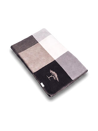 FYNCH-HATTON | Coperta da divano - Plaid DOUBLEFACE CHESS 150x210cm Sfumato