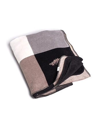 FYNCH-HATTON | Coperta da divano - Plaid DOUBLEFACE CHESS 150x210cm Sfumato