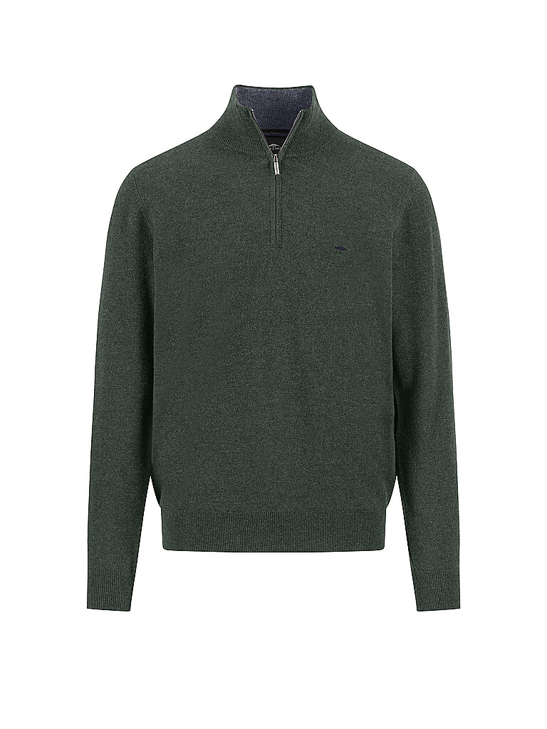 Pullover Troyer verde scuro S