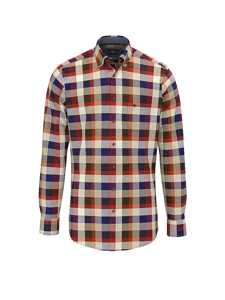 Camicia di flanella regular fit rosso XL