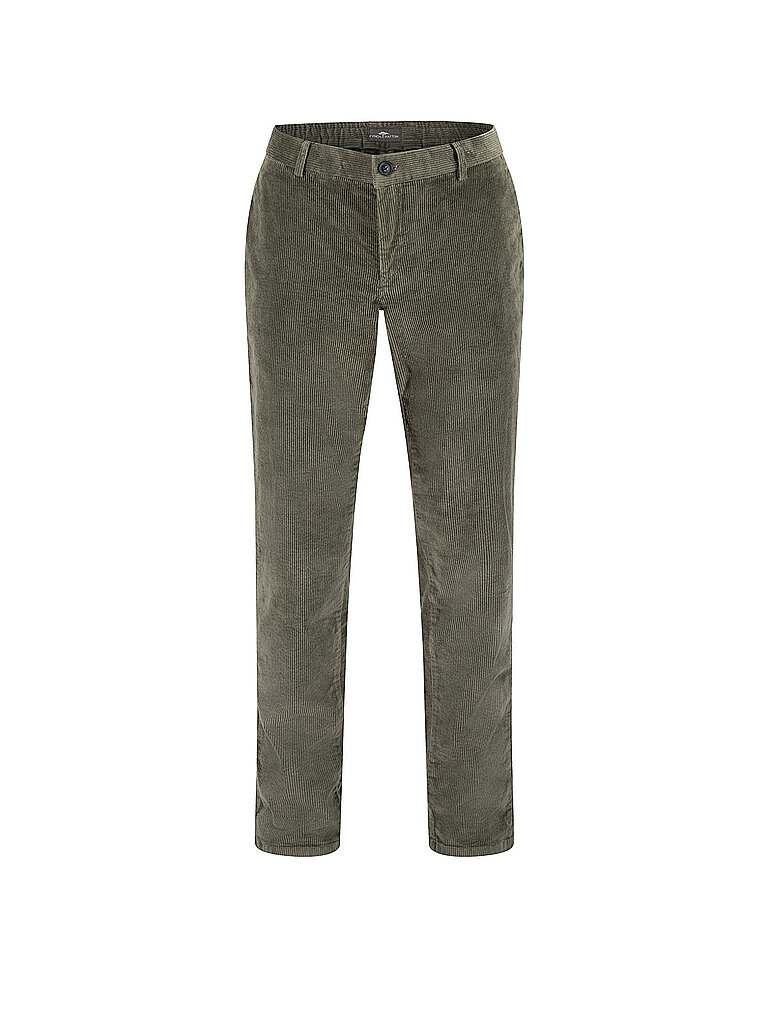 Pantaloni in velluto a coste verde scuro 36/L32