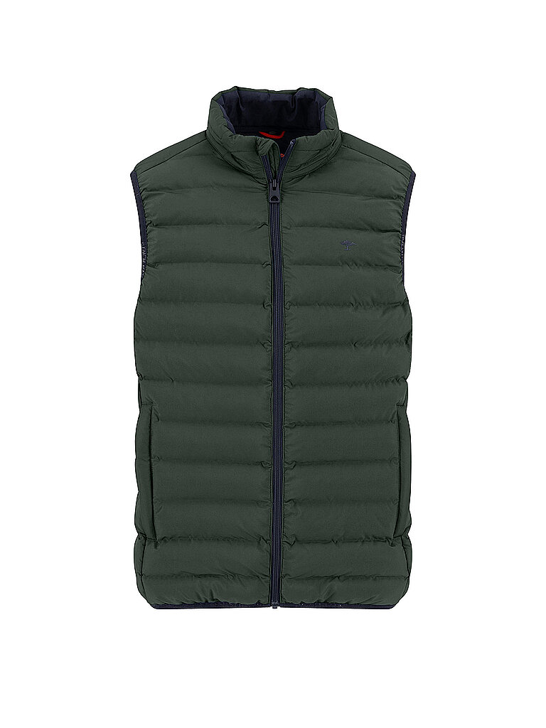 Gilet trapuntato verde S