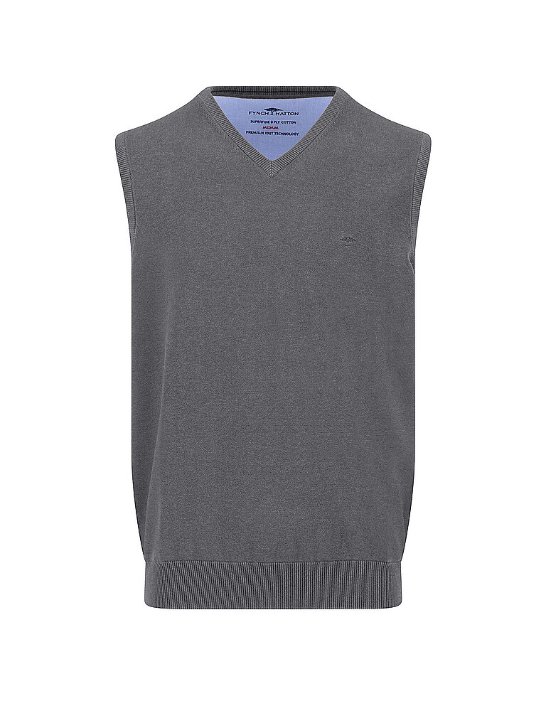 Fynch-Hatton Pullunder grigio 4XL