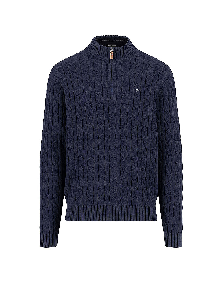 Pullover Troyer blu S