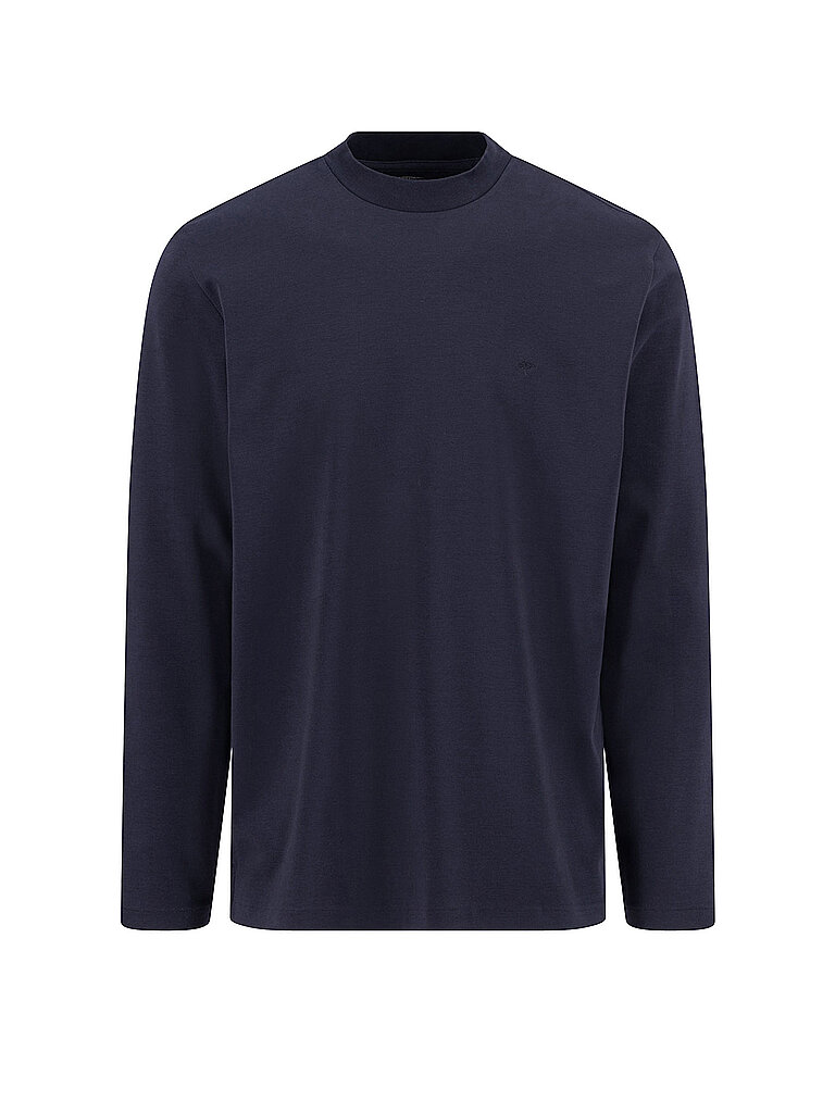 Maglietta a maniche lunghe blu 4XL