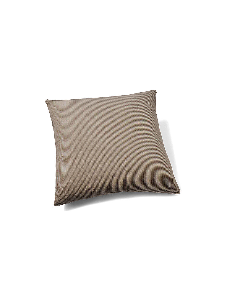 Cuscino imbottito CORD WANJA 50x50cm Grigio Elefante grigio chiaro