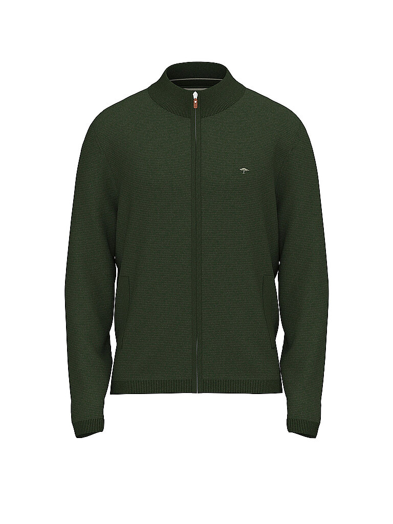 Fynch-Hatton Cardigan oliva 4XL