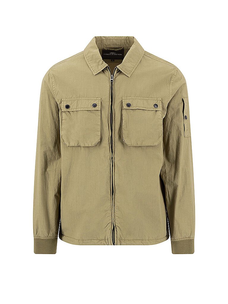 Fynch-Hatton Overshirt oliva M