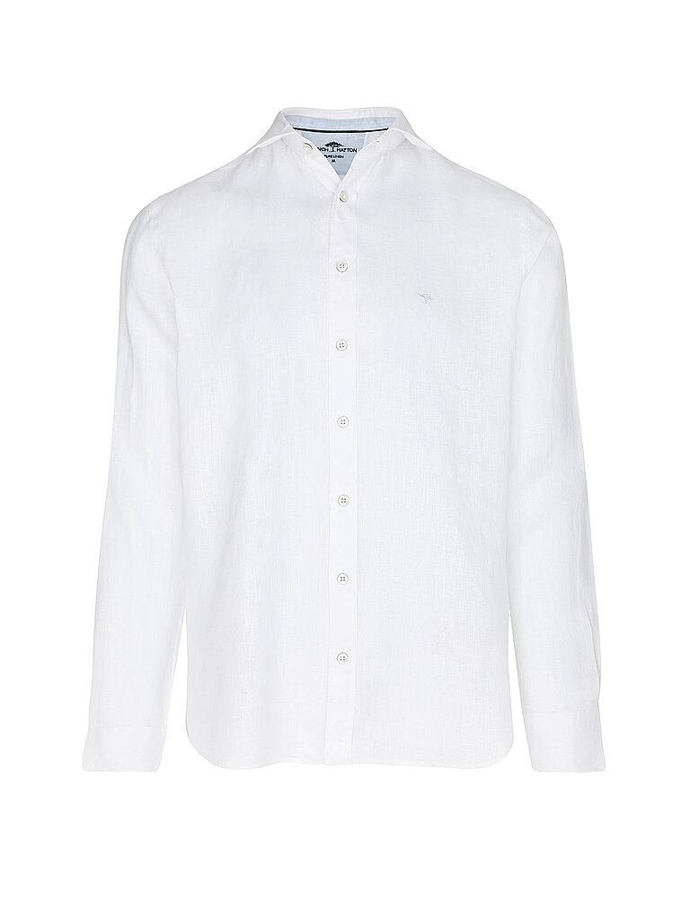 Camicia di lino bianco 4XL