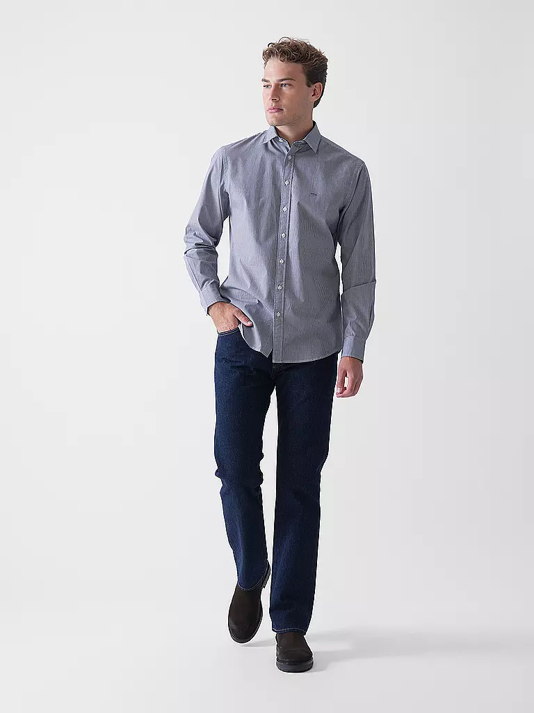 FYNCH-HATTON | Camicia casual fit | Blu scuro