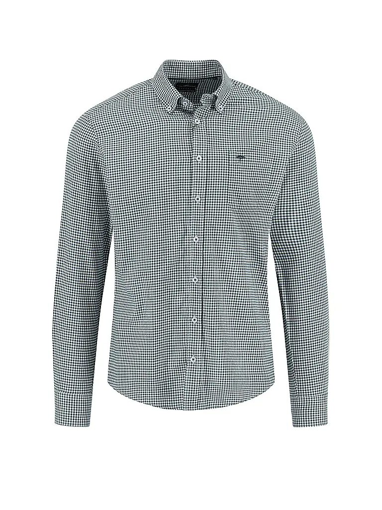 FYNCH-HATTON | Camicia di flanella regular fit | Blu scuro