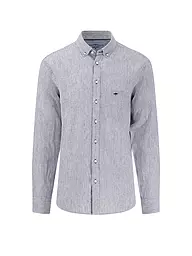FYNCH-HATTON | Camicia di lino vestibilità casual | Blu
