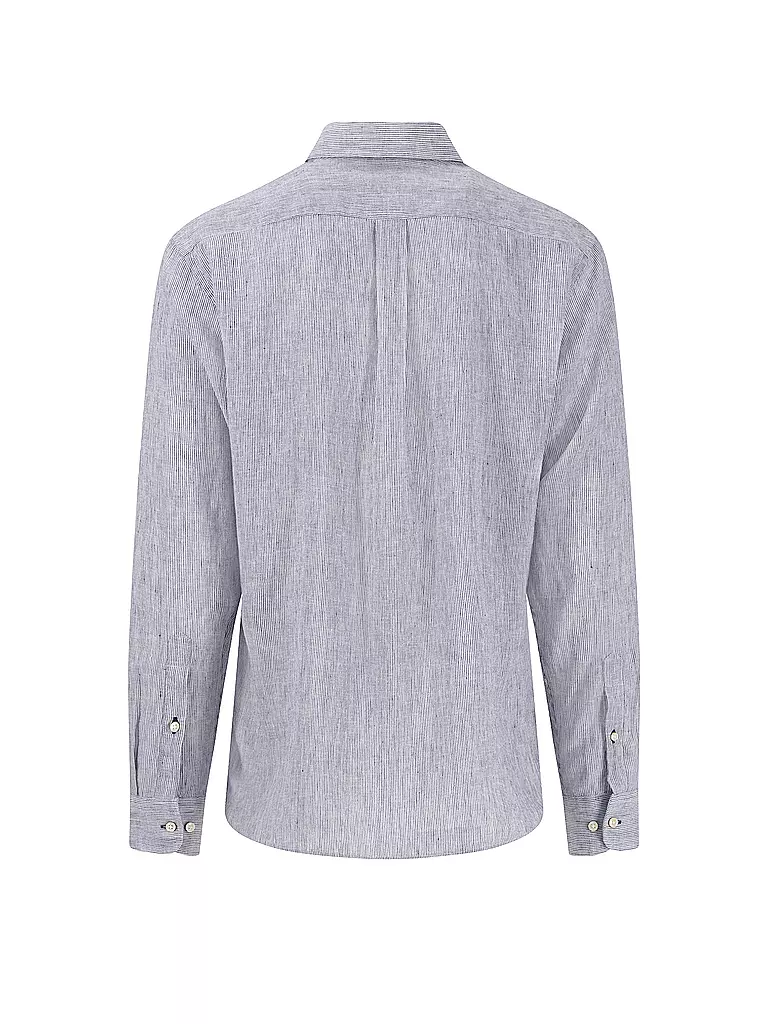 FYNCH-HATTON | Camicia di lino casual fit | Blu