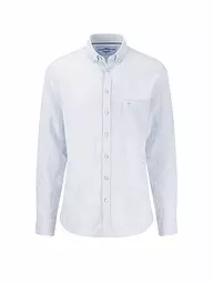 FYNCH-HATTON | Camicia di lino vestibilità casual | Blu chiaro