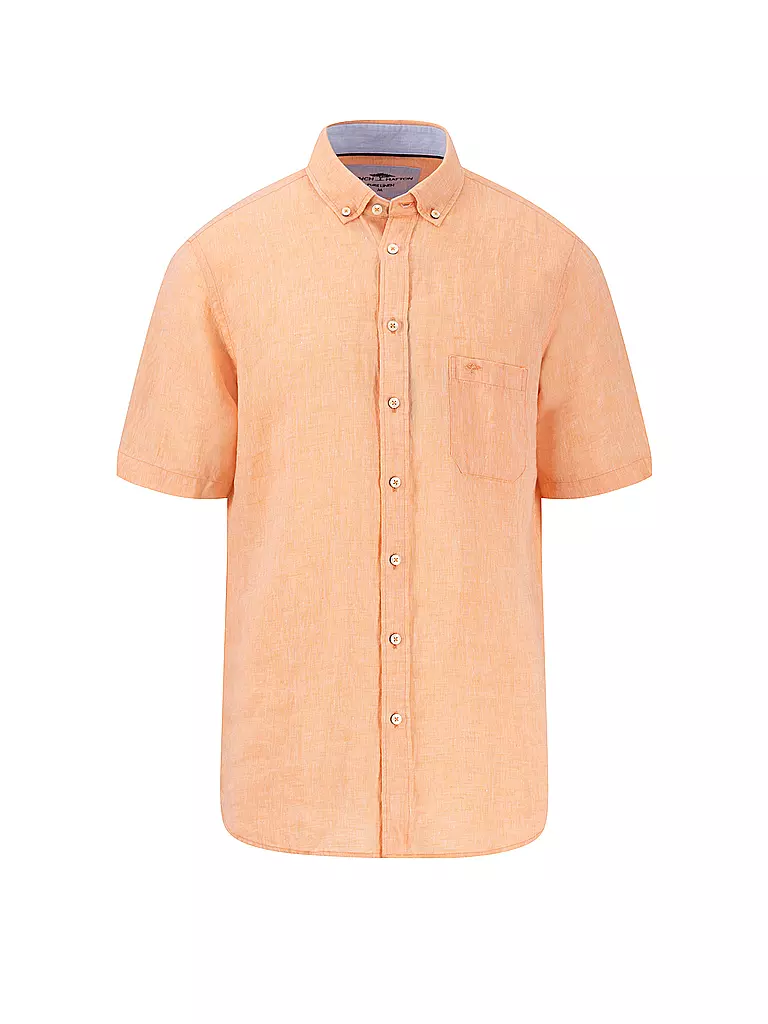 FYNCH-HATTON | Camicia di lino vestibilità casual | Arancione