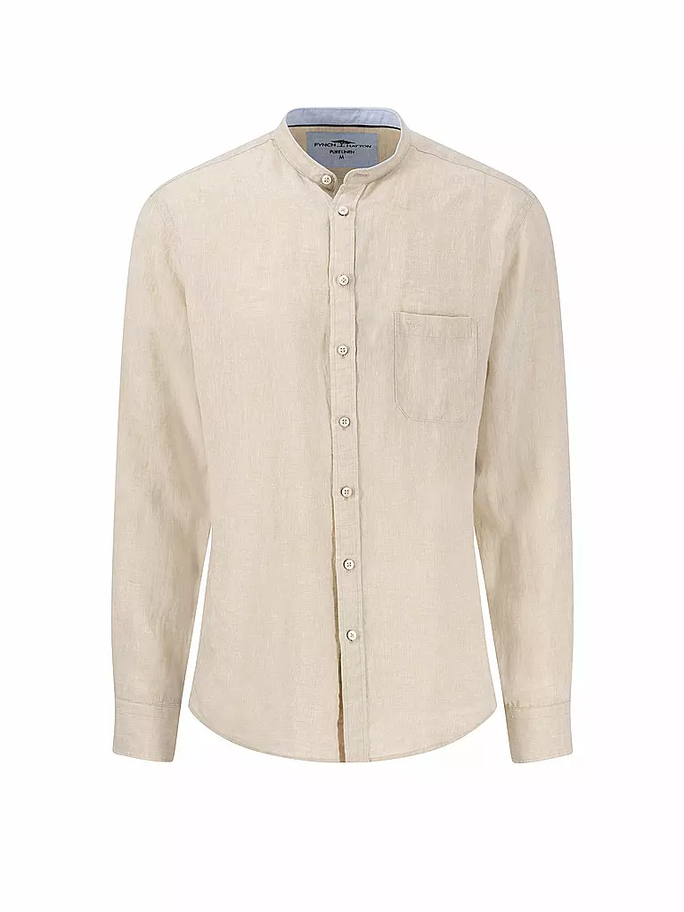 FYNCH-HATTON | Camicia di lino vestibilità casual | Beige