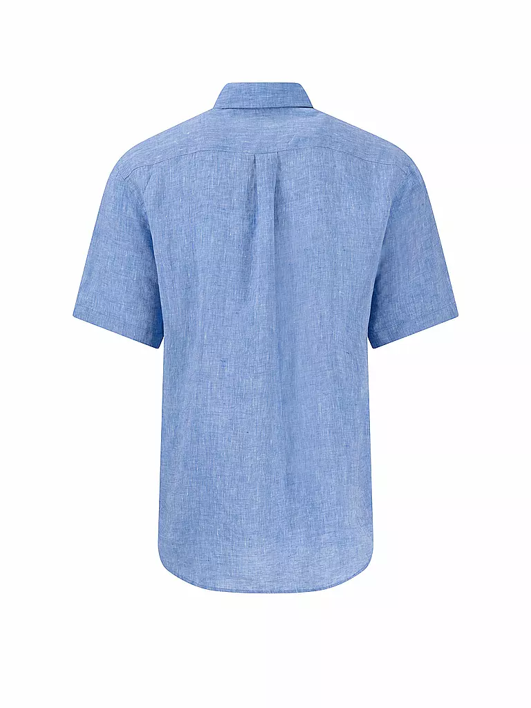 FYNCH-HATTON | Camicia di lino vestibilità casual | Blu