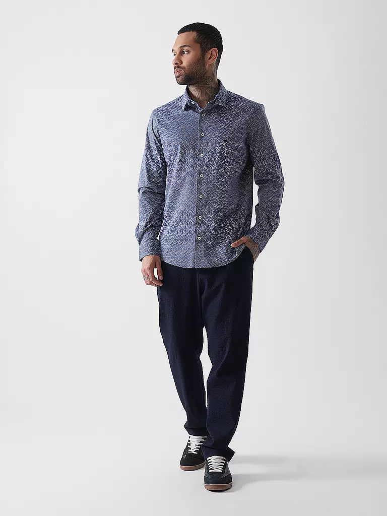 FYNCH-HATTON | Camicia in jersey | Blu