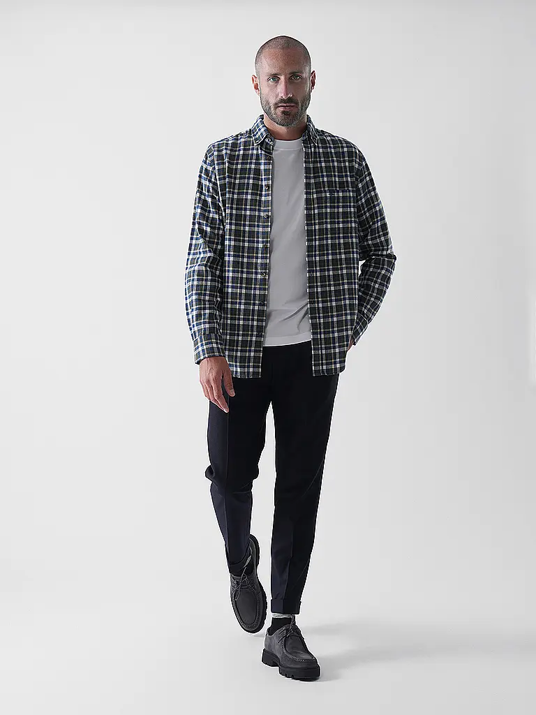 FYNCH-HATTON | Camicia Regular Fit | Verde scuro