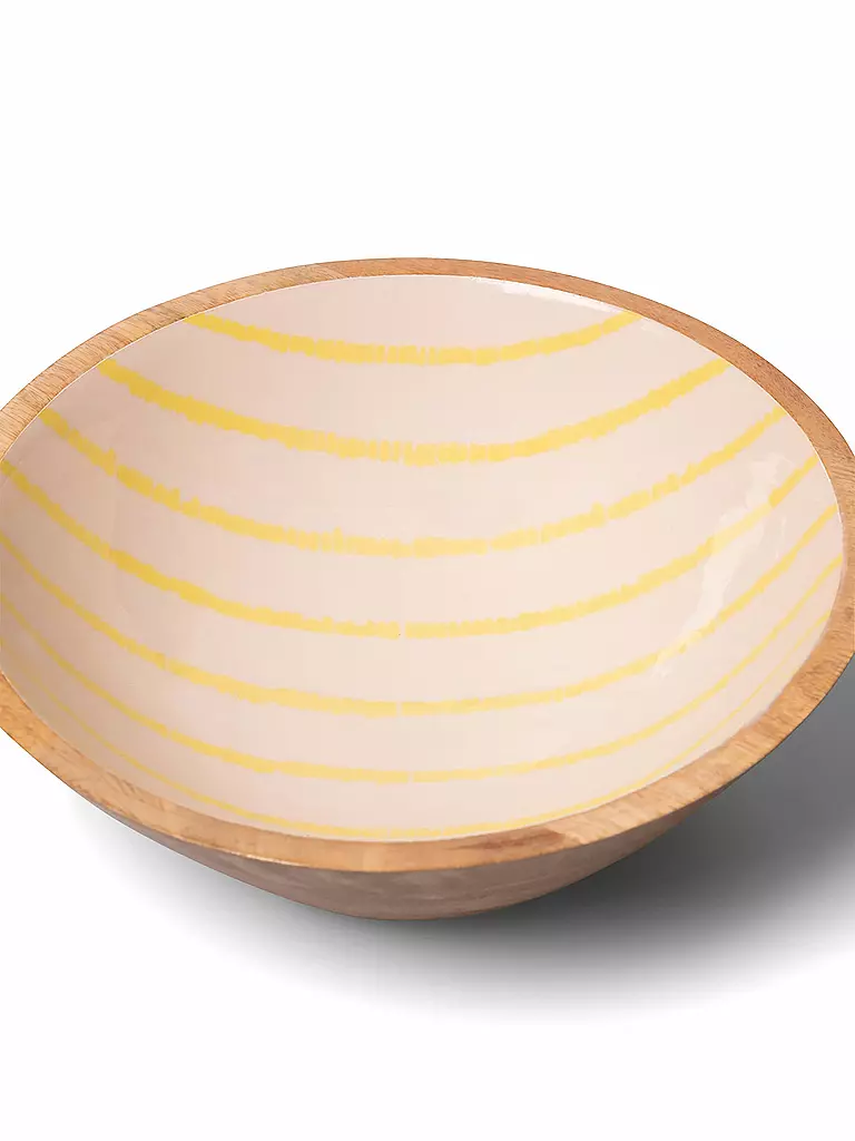 FYNCH-HATTON | Ciotola piccola 20cm SINGITA Lemon Stripe | Giallo
