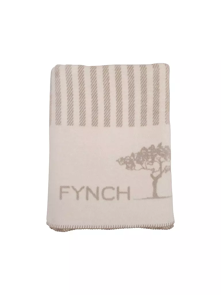 FYNCH-HATTON | Coperta da casa 150x210 cm KOMBERS STRIPED | Grigio chiaro