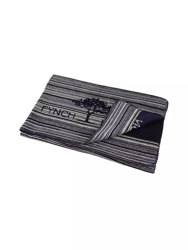 FYNCH-HATTON | Coperta da divano 150x210cm KOMBERS STRIPED Midnight | Blu scuro