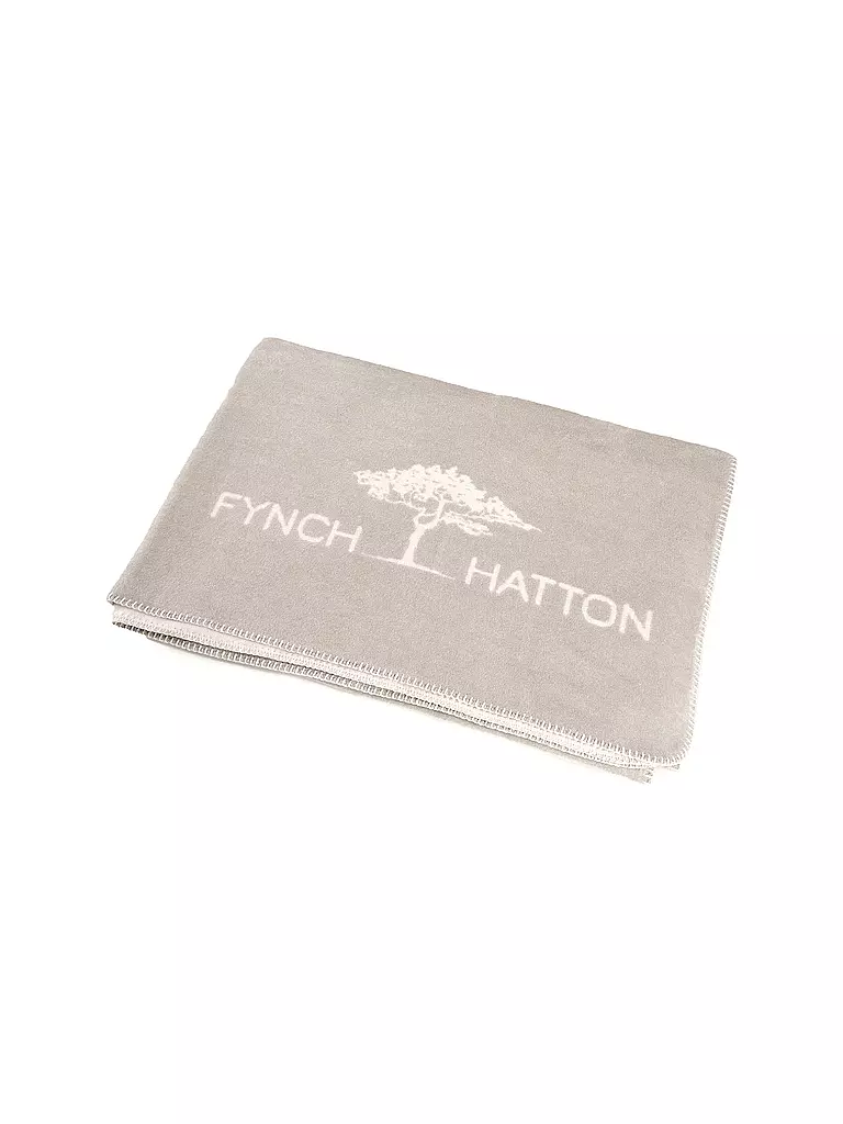 FYNCH-HATTON | Coperta per la casa 150x210cm KOMBERS Grigio Elefante | Grigio chiaro
