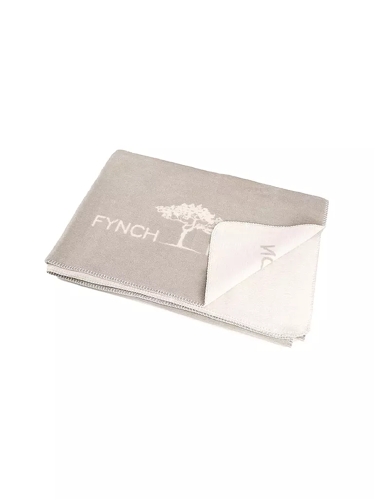 FYNCH-HATTON | Coperta per la casa 150x210cm KOMBERS Grigio Elefante | Grigio chiaro