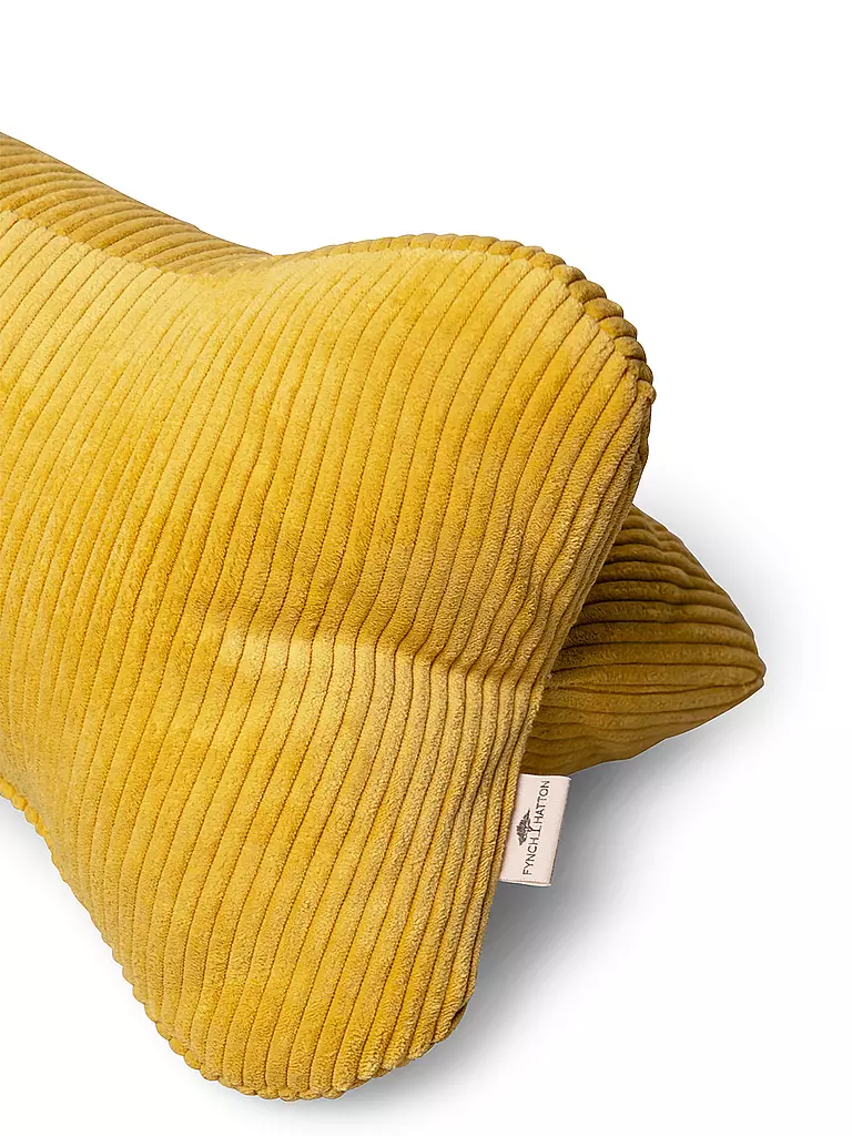 FYNCH-HATTON | Cuscino da lettura KARIAMA 37x16cm Senape | Giallo