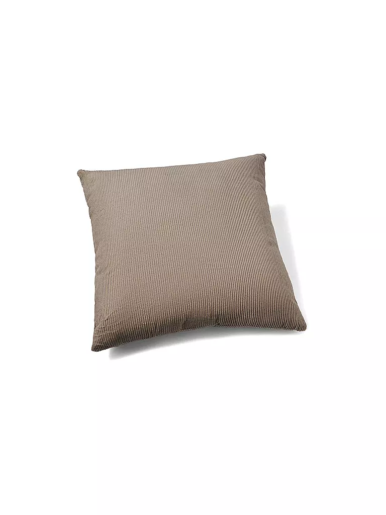 FYNCH-HATTON | Cuscino imbottito CORD WANJA 50x50cm Grigio Elefante | Grigio chiaro