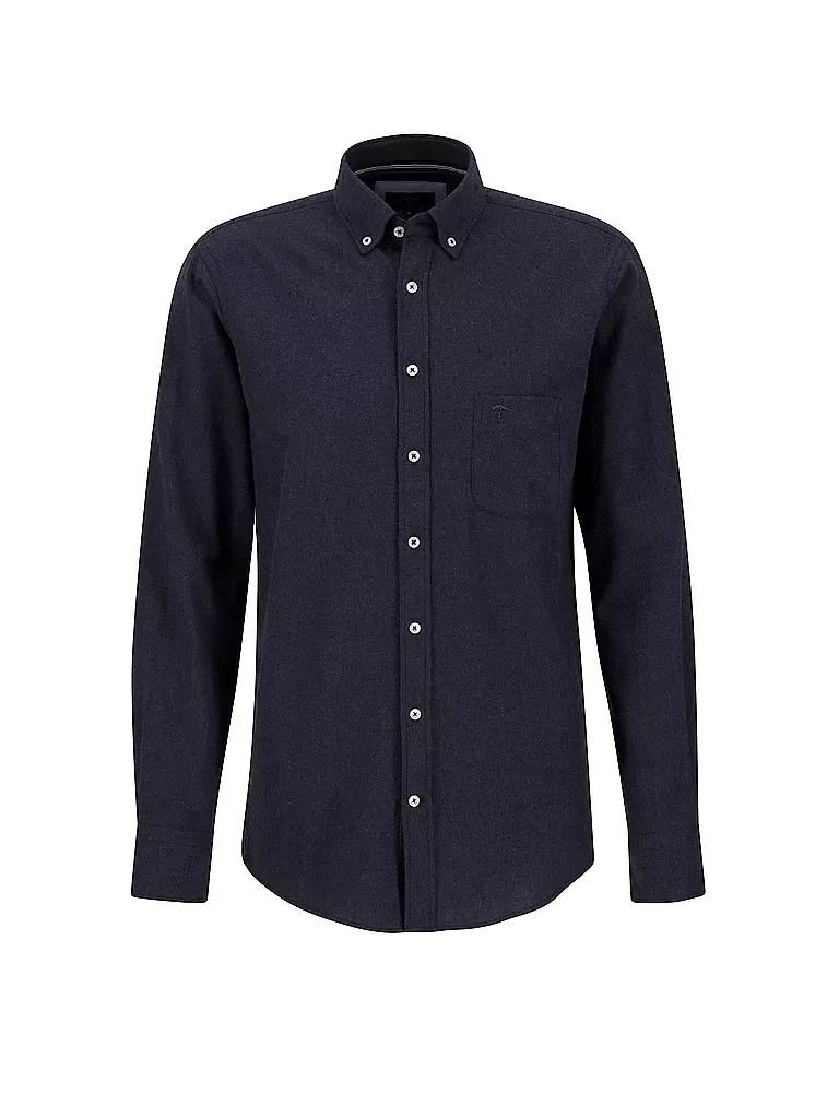 FYNCH-HATTON | Hemd Casual Fit | Blu scuro