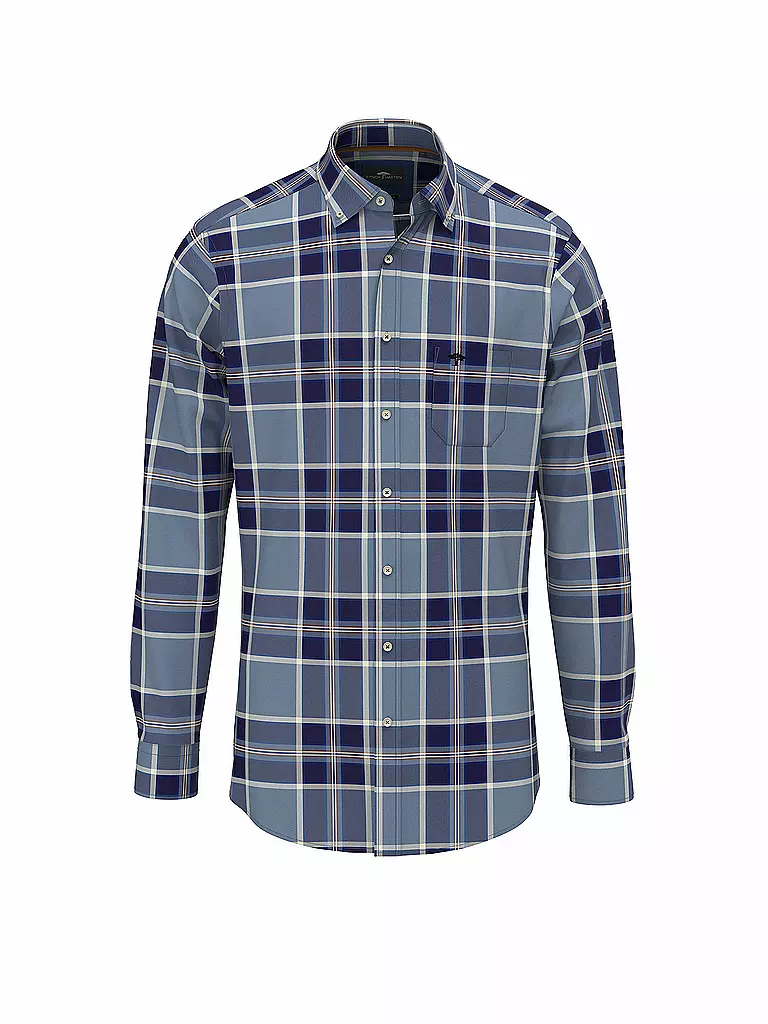 FYNCH-HATTON | Hemd Casual Fit | Blu scuro