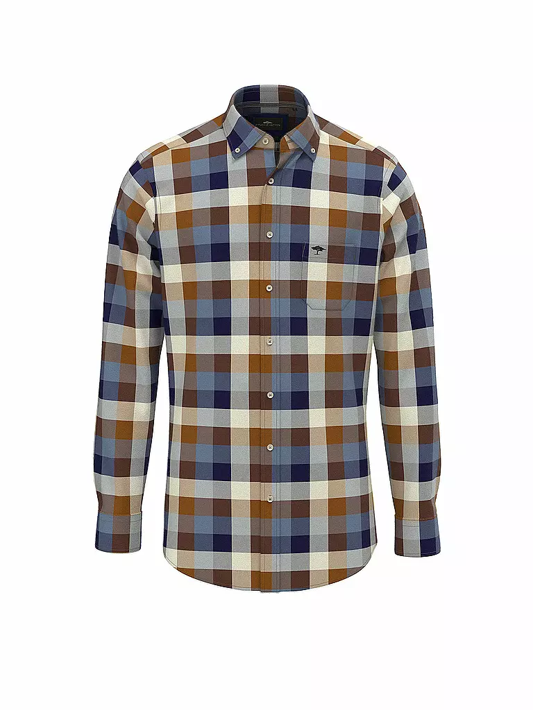 FYNCH-HATTON | Hemd Casual Fit | Marrone