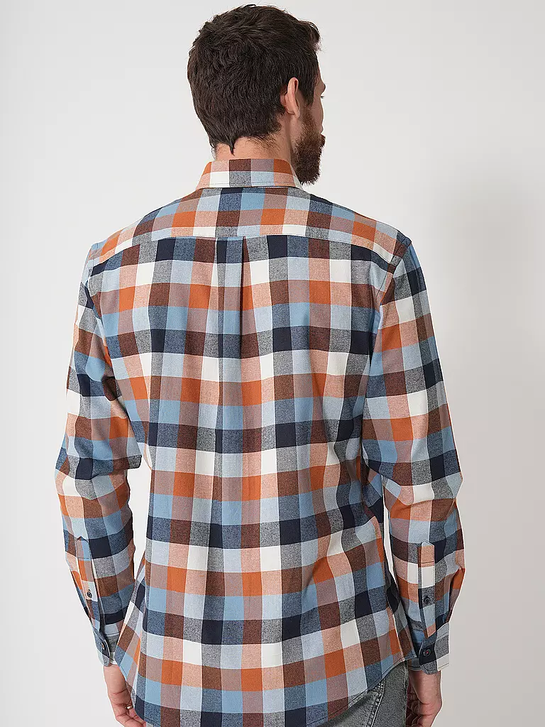 FYNCH-HATTON | Hemd Casual Fit | Marrone