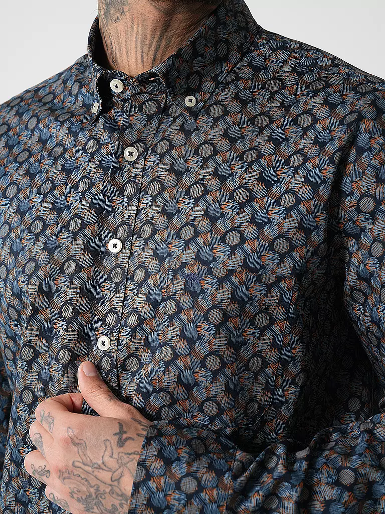 FYNCH-HATTON | Hemd Casual Fit | Marrone