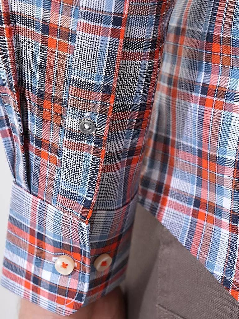 FYNCH-HATTON | Hemd Casual Fit | Arancione