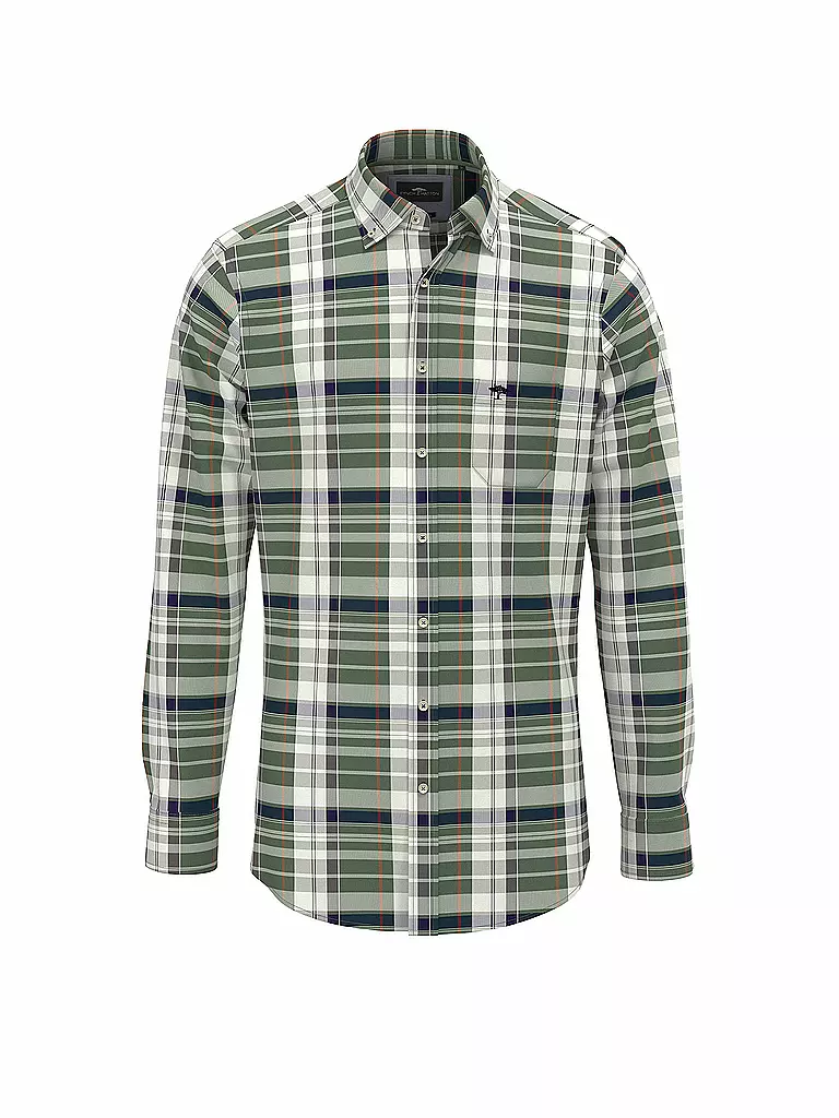 FYNCH-HATTON | Hemd Causal Fit | Verde