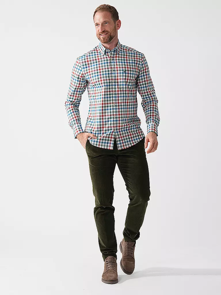 FYNCH-HATTON | Hemd Regular Fit  | Marrone