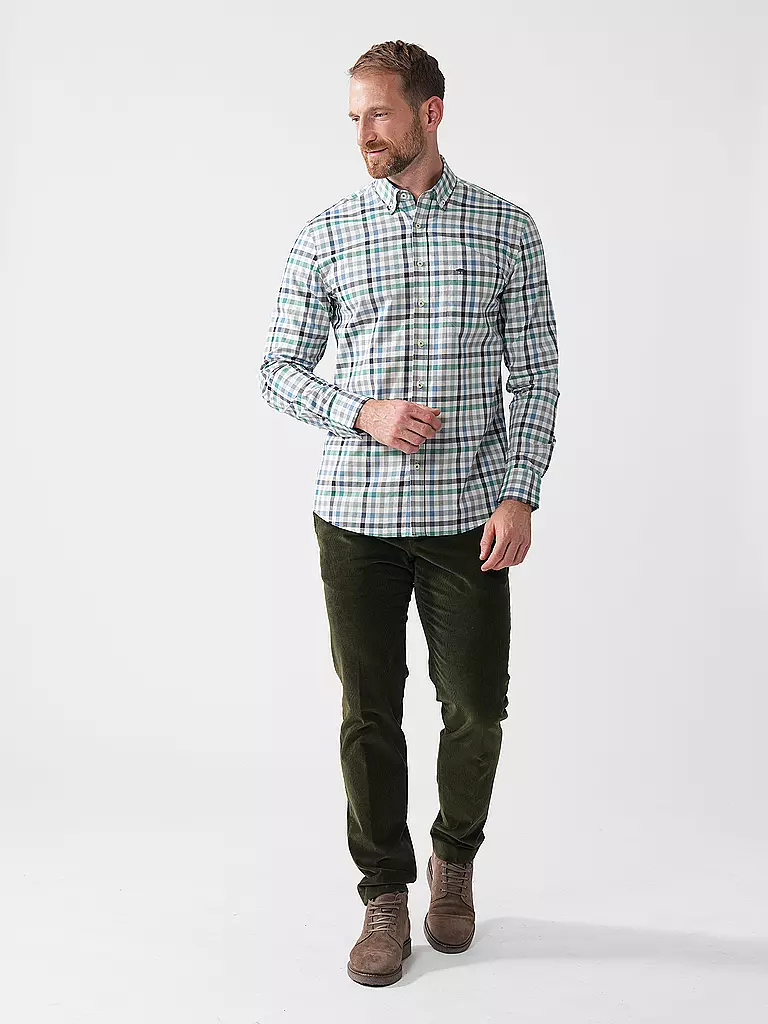 FYNCH-HATTON | Hemd Regular Fit  | Verde chiaro