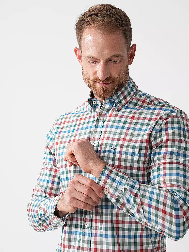 FYNCH-HATTON | Hemd Regular Fit  | Marrone