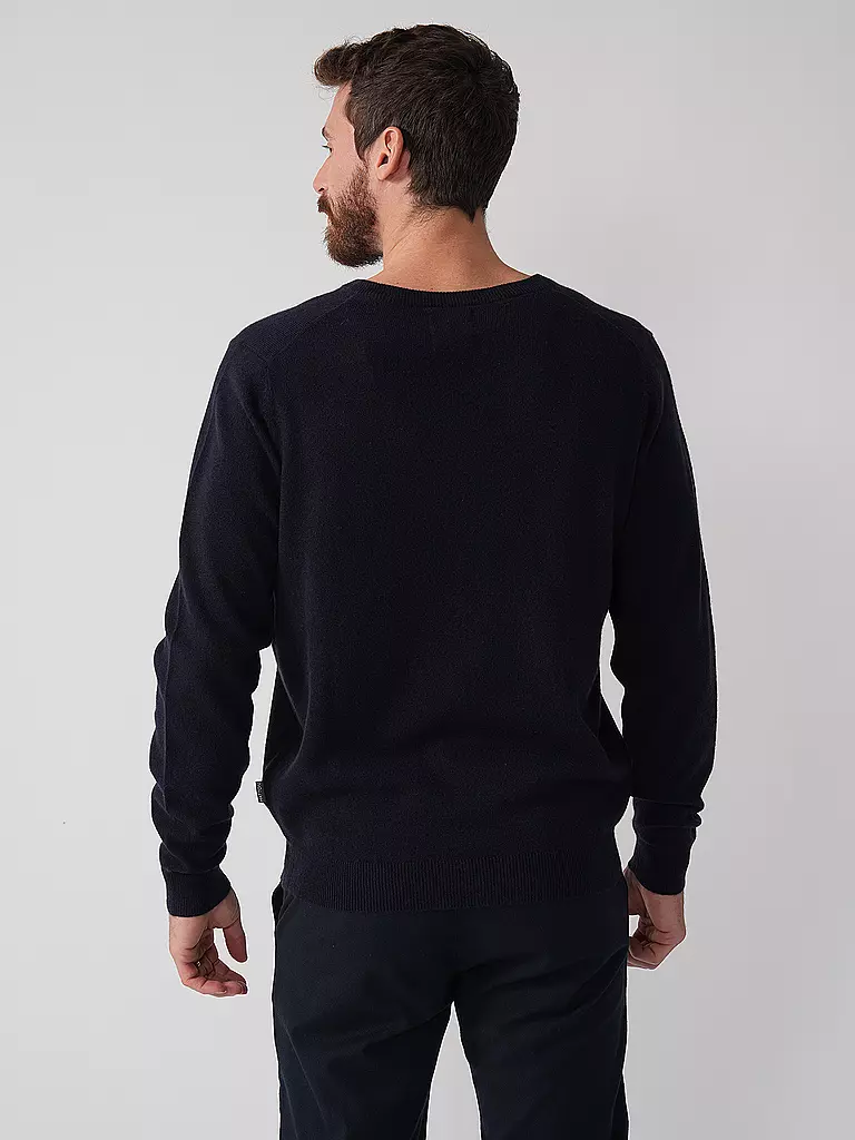 FYNCH-HATTON | Kaschmirpullover | Blu scuro