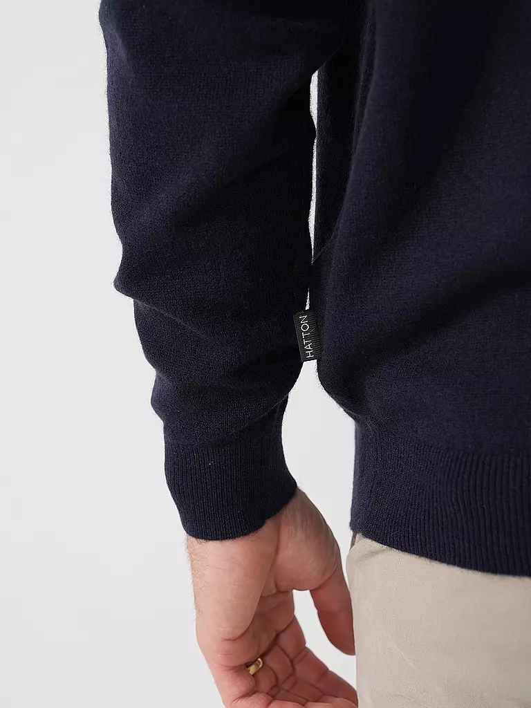 FYNCH-HATTON | Kaschmirpullover | Blu scuro