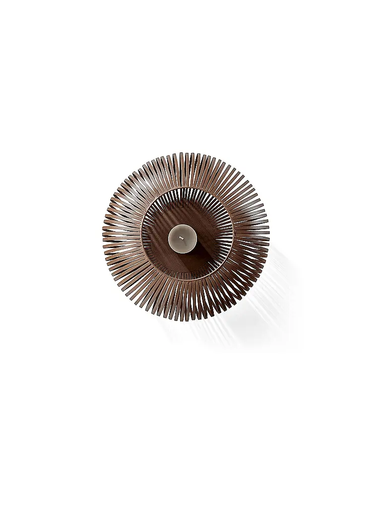 FYNCH-HATTON | Lanterna 45x40cm LIG Large Walnut | Marrone chiaro