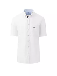 FYNCH-HATTON | Leinenhemd Casual Fit | Bianco
