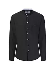 FYNCH-HATTON | Camicia di lino vestibilità casual | Nero