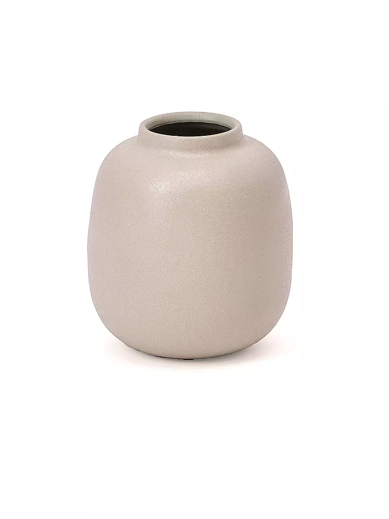 FYNCH-HATTON | Metallvase klein MALI Elephant Grey | Grigio chiaro