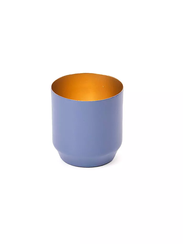 FYNCH-HATTON | Portacandele DANYO Blu Colomba | Blu chiaro